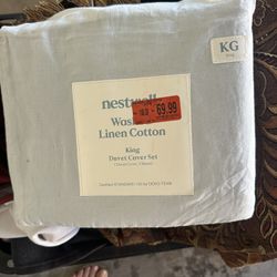 King Size Baby Blue Duvet