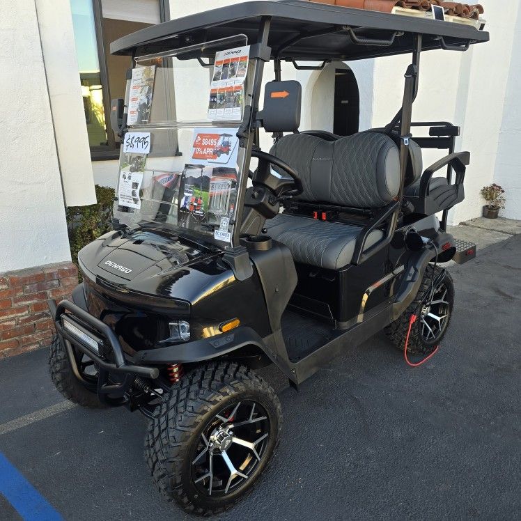 BRAND NEW! 2026 Denago Lithium Street Legal LSV Golf Cart
