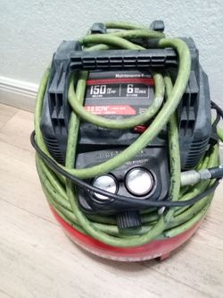 It's a Coleman 6 gallon air compressor