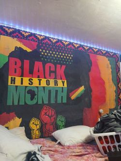 Black History Month Wall Tapestry