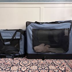 Dog Travel Crate Soft High Quality. EliteField brand 