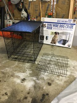 Large Dbl Door Dog Crate