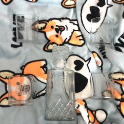 Dave & Buster Glass Cups