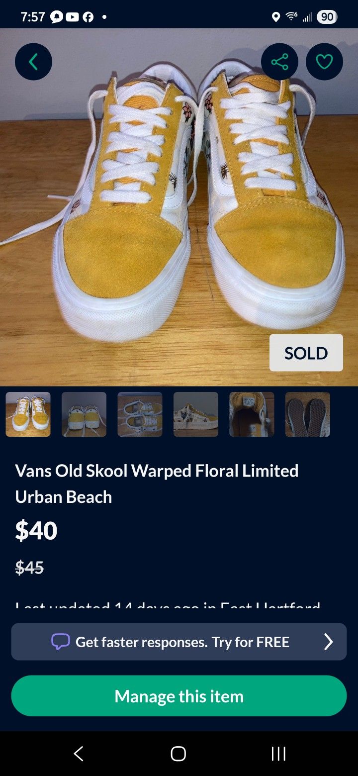 Vans Old Skool Warped Floral Limited Urban Beach