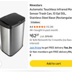 Touchless Trash Can NINESTARS