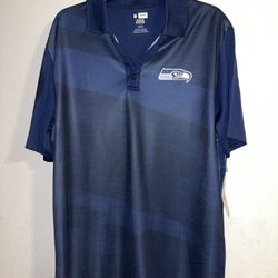 NWT Seattle Seahawks apparel men’s polo tee