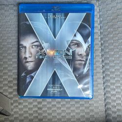 X Men First Class Blu -Ray DVD 