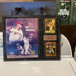 Troy Glaus WORLD SERIES MVP 2002 Plaque