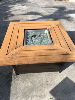Outdoor Propane Fire Pit Table
