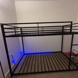 Twin Over Twin Bunk Bed Frame 