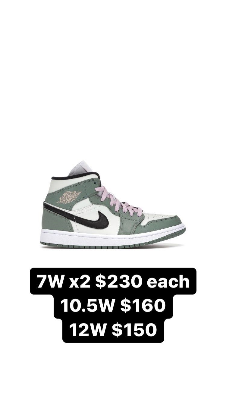 Jordan 1 Mid Dutch Green
