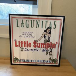 Lagunitas Brewing Vintage Wooden Sign + Bonus Signs