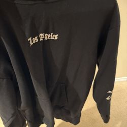 Palm Angles Los Angeles Black Hoodie