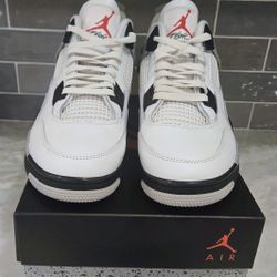 Jordan 4 White Cement - Size 14