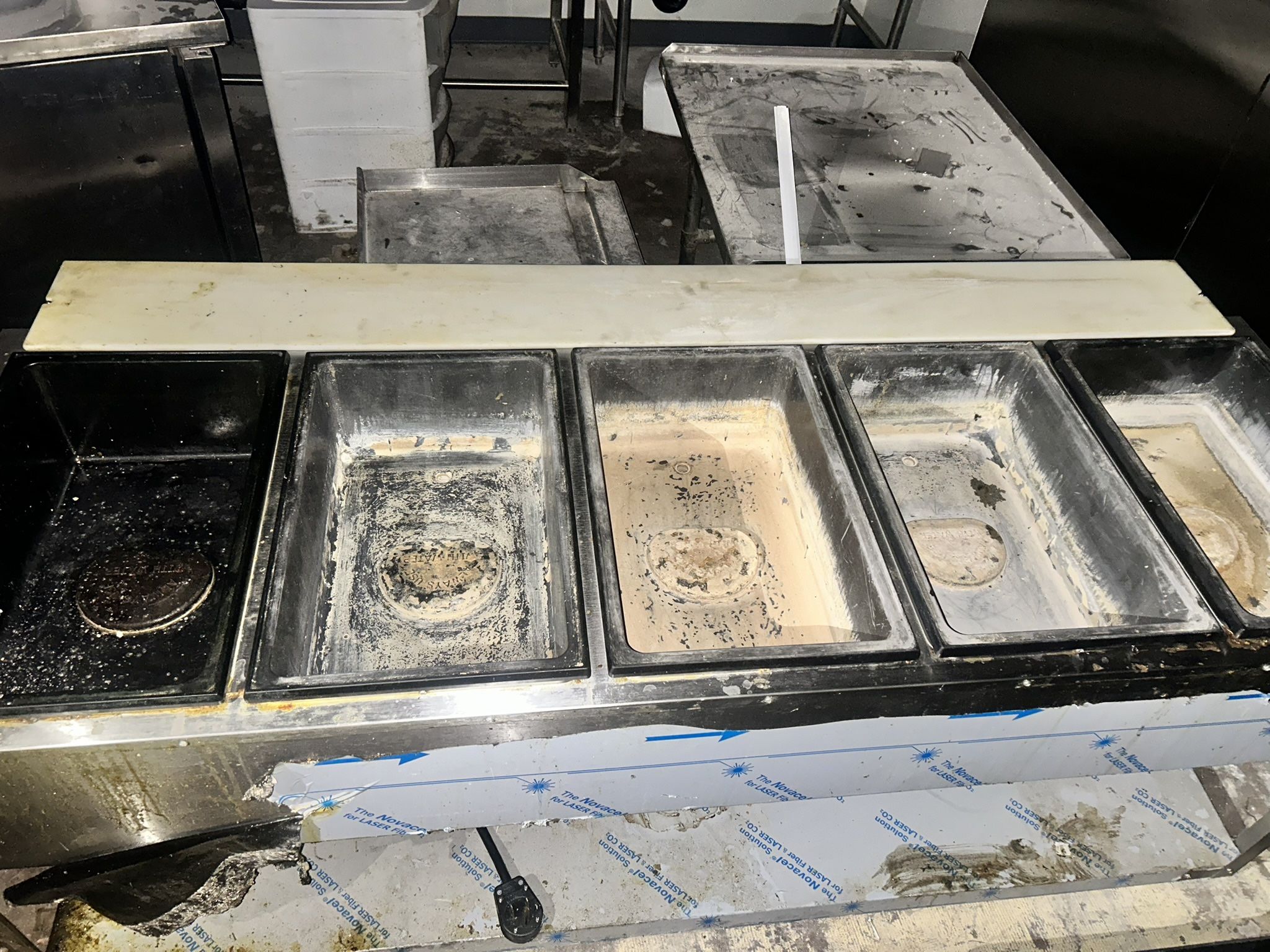 5 Burner Steam Table 