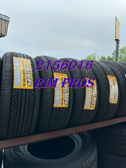 4 TIRES 2156016V TIRE INSTALL BALANCE 215/60R16