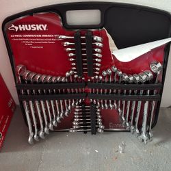 Husky 44-piece Combination Wrench Set 
