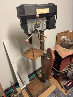 Craftsman 15-in Drill Press with Laser-Trac
