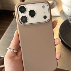Minimalist Dopamine Khaki Color Phone Case Compatible With IPhone 17 Pro Max/17 Pro/17 Air/ 17/16 Pro Max/16 Pro/16/16 Plus/15/15 Pro Max/15 Pro/15 Pl