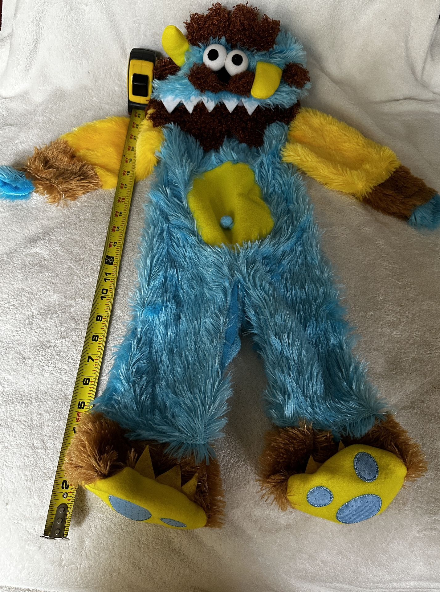 Cookie Monster Costume No Size 22” Long