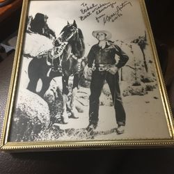  Gene Autry Autographed Photograph
