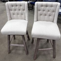 Counter Height Bar Stools Set of 2