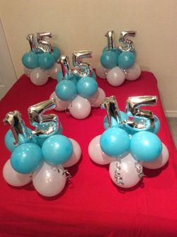 Quinceanera Balloon Decoration
