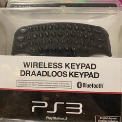 PlayStation  Wireless Keypad PS3
