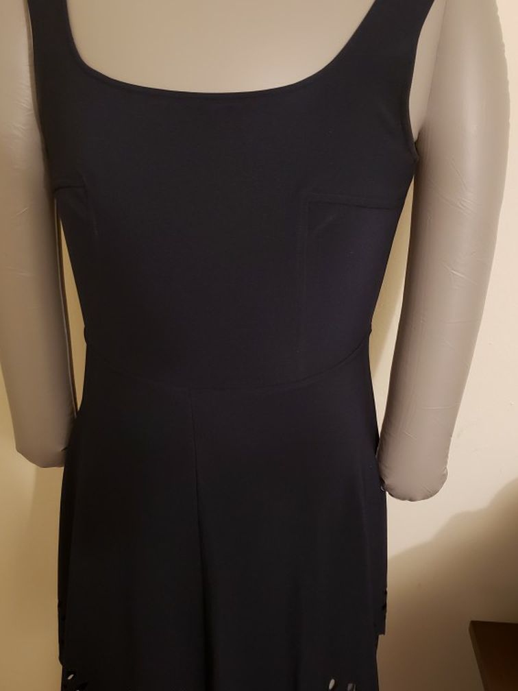 Women's Just Fab Navy Blue Dress-Large