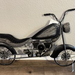 Metal bike wall decor vintage