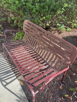 outdoor bench