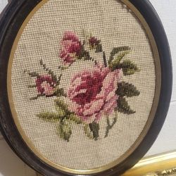 Two Small Needlepoints $25