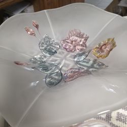 Mikasa Color Crystal Big Serving Plate 