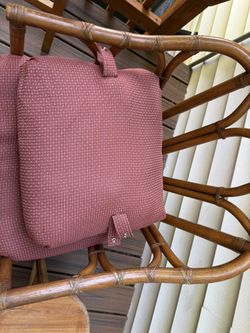 Pair of Wicker/Rattan Chairs By Design & Interiors