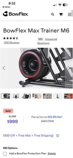 Bowflex Max Trainer M8