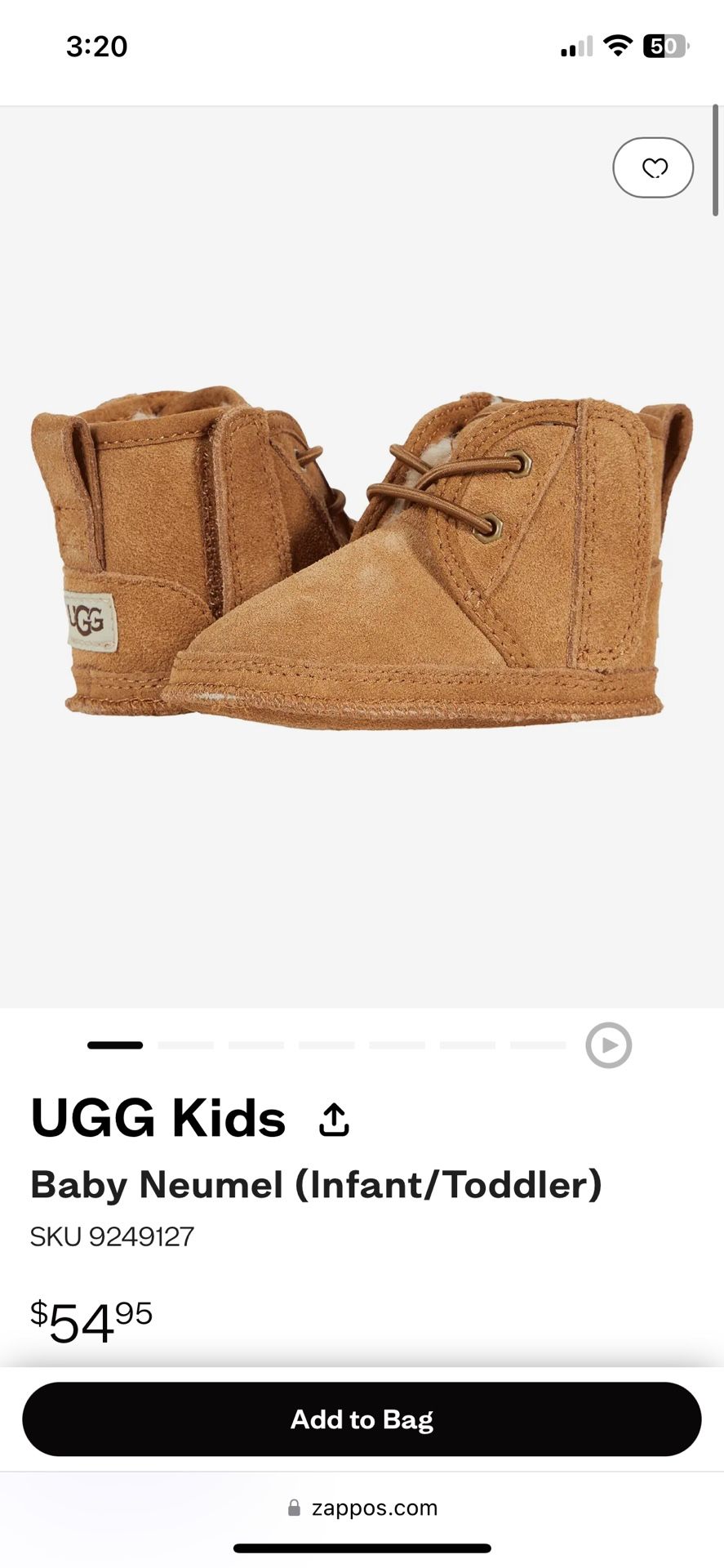 Baby/Toddler UGG Neumel boots 