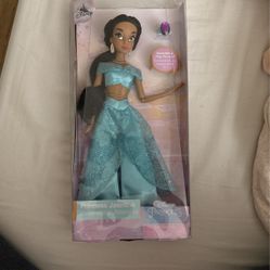 Disney Princess Jasmine Barbie Doll New 