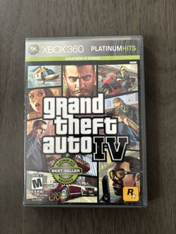 Grand Theft Auto IV - Xbox 360 - Platinum Hits - CIB