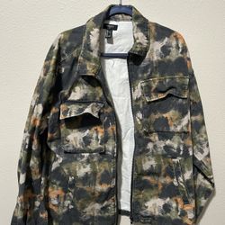 Denim Multi Color Jacket