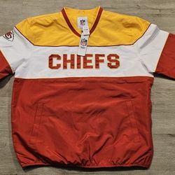 Kansas City Chiefs Official NFL Men's XL Wind Breaker 