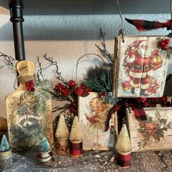 Your Choice hand Made Christmas Holiday Decor Or Gifts 5.00 Each  