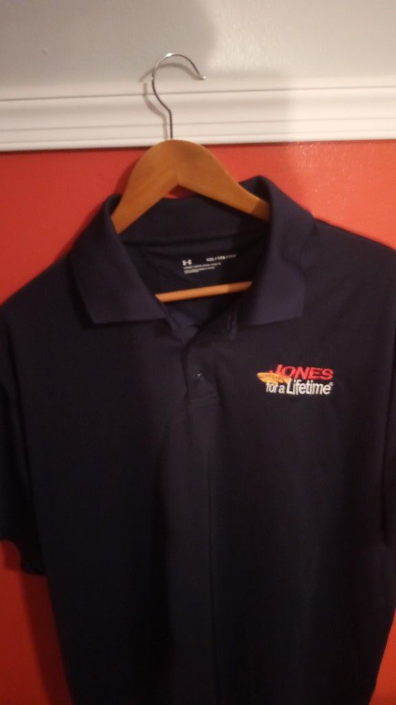 UNDER ARMOUR SHIRT with JONES JUNCTION LOGO.... CHECK OUT MY PAGE FOR MORE ITEMS