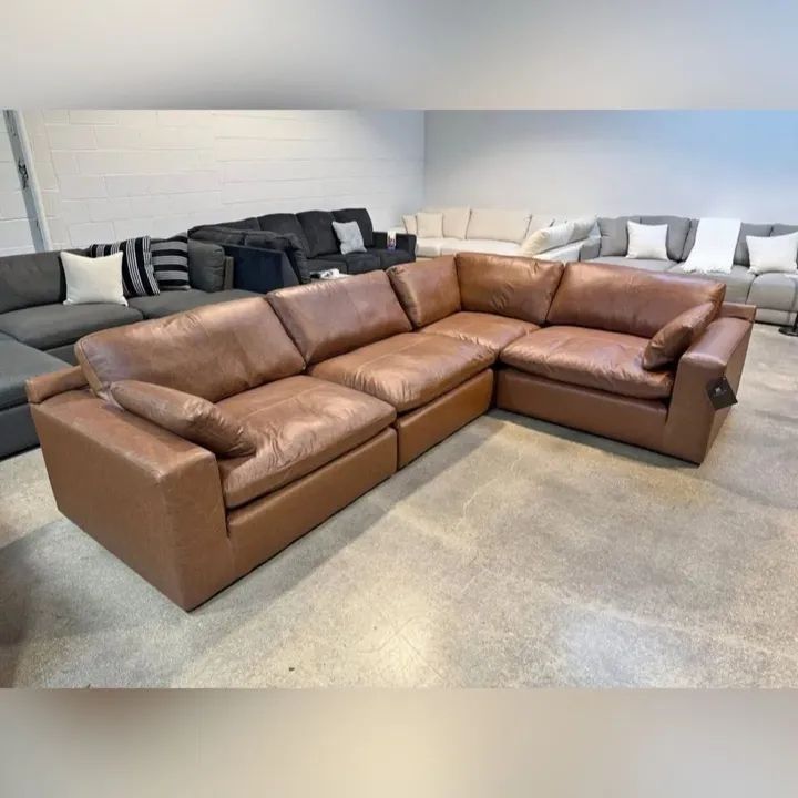 $55 Down Finance Sectional Reclining Sofa and Loveseat Sleeper 
