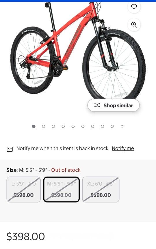 Decathlon Rockrider ST100, 21 Speed Mountain Bike, Wheels