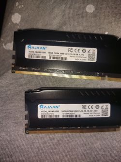 32gb (16gb x 2) DDR4 Ram