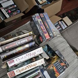 3 Boxes Of Media - DVDs Etc. NEED GONE TODAY