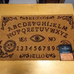 Super Cool Ouija Board Large Heavy Duty Door Mat
