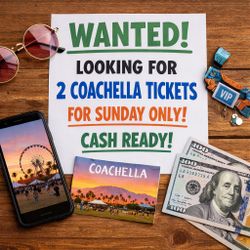 Sunday Coachella ticket