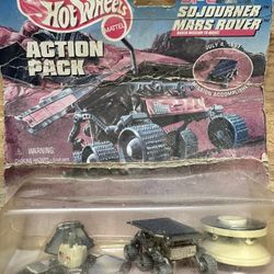 1997 Hot Wheels Sojourner Mars Rover Pack