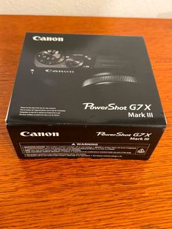 Canon PowerShot G7X Mark iii